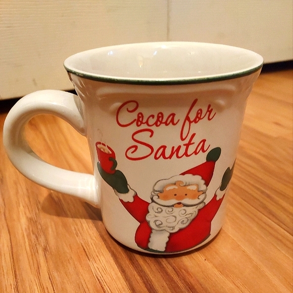 Pfaltzgraff Winterberry Cocoa For Santa Christmas Mug - Picture 1 of 8